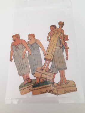 Vintage 1930s Paper Dolls Lingerie Scrapbooking Ephemera Newspaper Comics